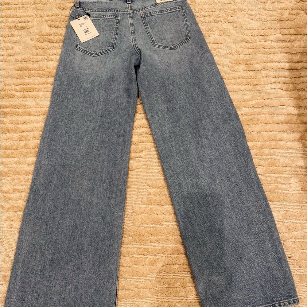 Joe's Jeans Lou Lou Low Blue Flare & Wide Leg Women's Jeans size 26